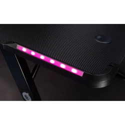 Mesa de Escritorio Gaming Talius Warship Z1 110 x 60 x 75 cm Negro