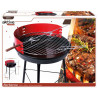 Barbacoa Portátil Aktive Madera Hierro 37,5 x 70 x 38,5 cm (4 Unidade