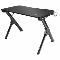 Mesa de Escritorio Mars Gaming MGDXLW Blanco Negro Acero 160 x 60 cm (
