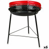 Barbacoa Portátil Aktive Hierro Plástico 37 x 44 x 33 cm (6 Unidades
