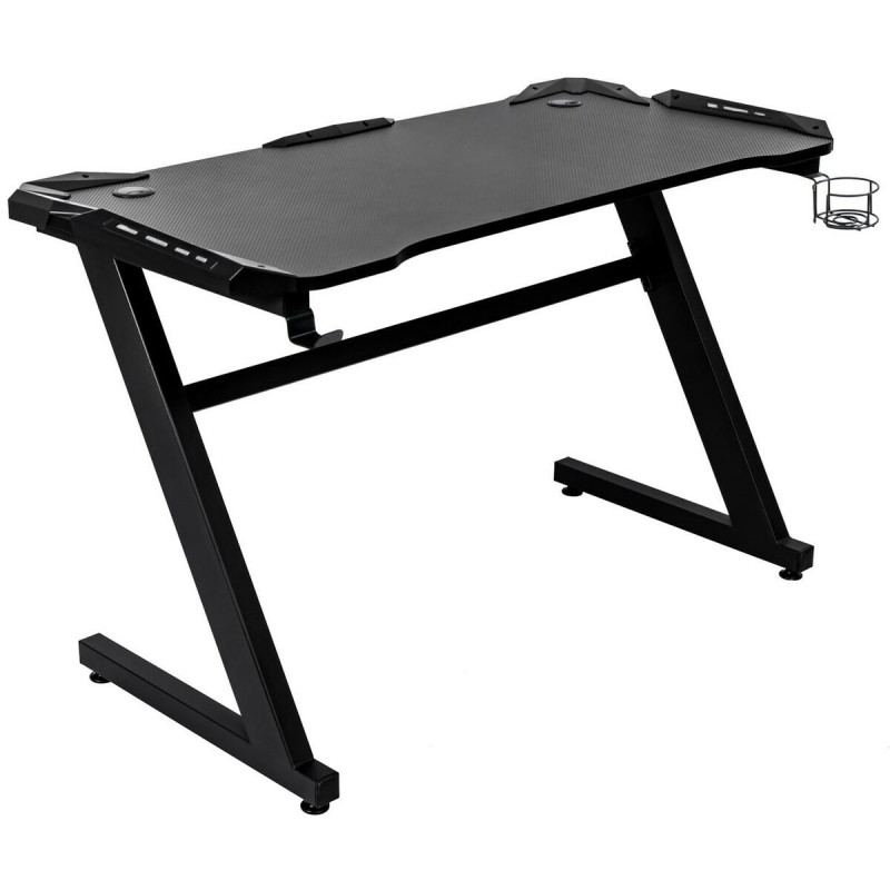 Mesa de Escritorio Gaming Romo TERRANOVA Negro Mesa de Escritorio Gaming Romo TERRANOVA Negro