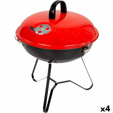 Barbacoa Portátil Aktive Metal esmaltado Ø 36 cm 36 x 44 x 36 cm (4