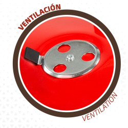 Barbacoa Portátil Aktive Metal esmaltado Ø 36 cm 36 x 44 x 36 cm (4