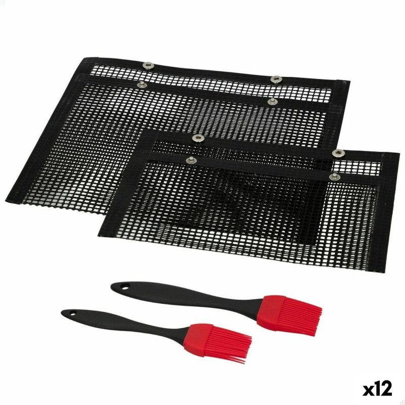 Barbacoa Portátil Aktive Silicona Plástico 27 x 24,5 x 0,4 cm Barbacoa Portátil Aktive Silicona Plástico 27 x 24,5 x 0,4 cm