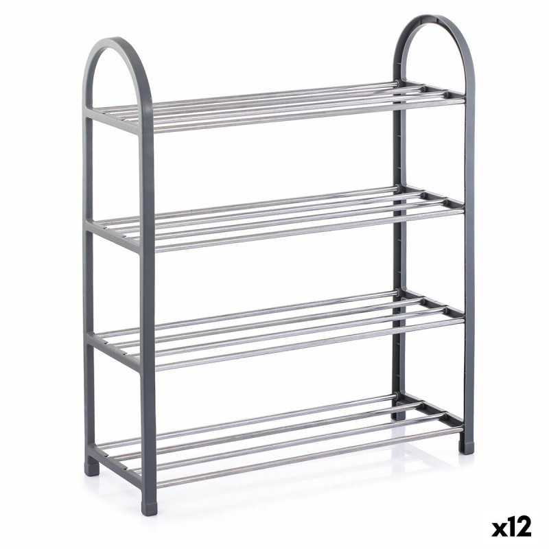 Zapatero Confortime Metal Plástico 49,5 x 18,5 x 65 cm (12 Unidades) Zapatero Confortime Metal Plástico 49,5 x 18,5 x 65 cm (12 Unidades)