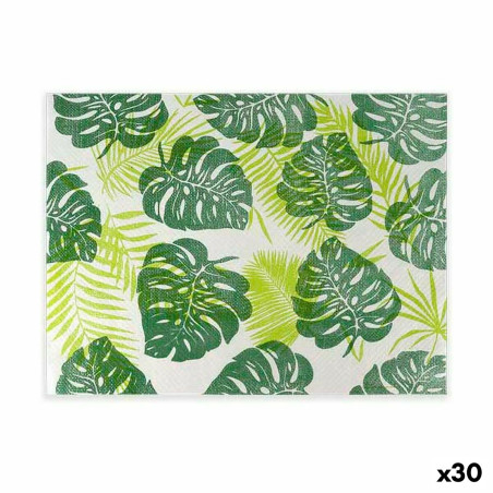Set de salvamanteles Algon Desechables Hojas 40 Piezas 30 x 40 cm (30