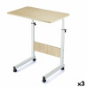 Mesa Auxiliar Plegable Confortime Madera Metal 50 x 40 x 65 cm (3 Unid
