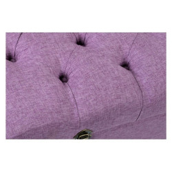 Banqueta DKD Home Decor 8424001565399 Multicolor Fucsia Metal Madera M