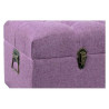 Banqueta DKD Home Decor 8424001565399 Multicolor Fucsia Metal Madera M
