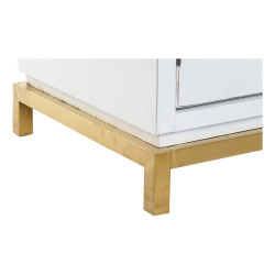 Aparador DKD Home Decor Kamakura Blanco Dorado Metal Álamo 150 x 50 x