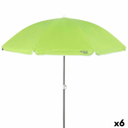 Sombrilla Aktive Aluminio Poliéster 170T 220 x 212 x 220 cm (6 Unidad