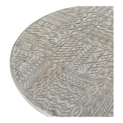 Mesa auxiliar DKD Home Decor 8424001820115 75 x 75 x 50 cm Dorado Meta