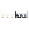Perchero para Puertas DKD Home Decor 8424001835553 Pájaros Blanco Neg