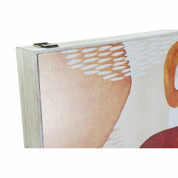 Armario de llaves DKD Home Decor Multicolor Madera MDF 2 Unidades 46,5