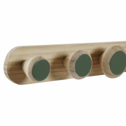 Perchero de Pared DKD Home Decor Plástico Madera MDF Tropical 48 x 6