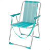 Silla Plegable Aktive Mediterranean Turquesa 44 x 76 x 45 cm (4 Unidad