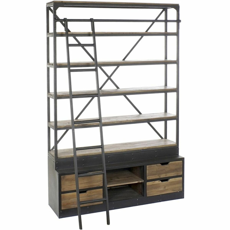 Librería DKD Home Decor Metal Aluminio Pino (160 x 45 x 243 cm) Librería DKD Home Decor Metal Aluminio Pino (160 x 45 x 243 cm)