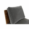 Sofá DKD Home Decor Marrón Gris Poliéster Algodón Madera Pino (95