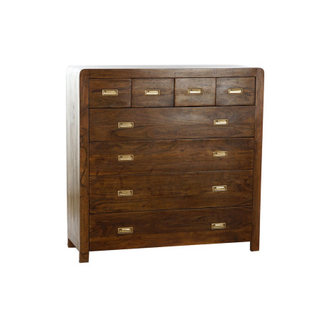Cómoda DKD Home Decor Marrón Dorado Acacia Natural Colonial 110 x 40