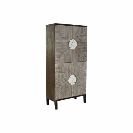 Armario DKD Home Decor MB-179372 Marrón oscuro Marrón claro Abeto Ma