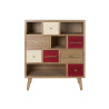 Cajonera DKD Home Decor Metal Melamina (76 x 34 x 94.5 cm)