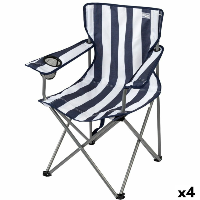 Silla Plegable Aktive Marinero 45 x 82 x 47 cm (4 Unidades) Silla Plegable Aktive Marinero 45 x 82 x 47 cm (4 Unidades)