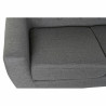 Sofá de 2 Plazas DKD Home Decor 8424001799428 Gris Multicolor Natural