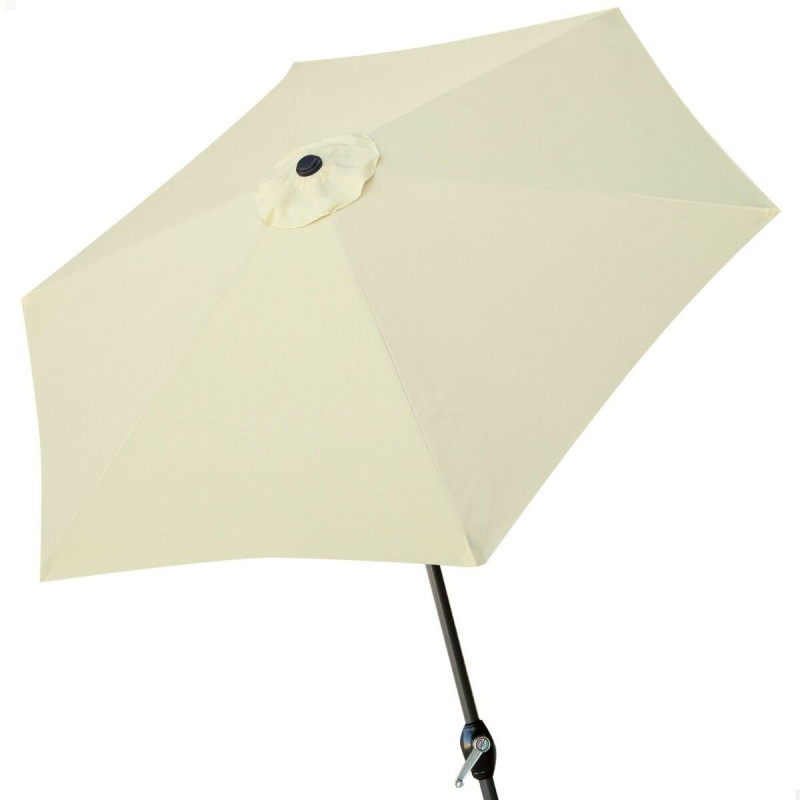 Sombrilla Aktive 300 x 245 x 300 cm Aluminio Crema Ø 300 cm Sombrilla Aktive 300 x 245 x 300 cm Aluminio Crema Ø 300 cm