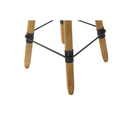 Mesa auxiliar DKD Home Decor 8424001831456 60 x 60 x 105 cm Natural Ne