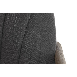Butaca DKD Home Decor Gris oscuro Abeto Plástico 68 x 69 x 89 cm 67 x