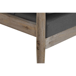 Butaca DKD Home Decor Gris oscuro Abeto Plástico 68 x 69 x 89 cm 67 x