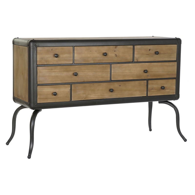 Cajonera DKD Home Decor Abeto Metal (129 x 42 x 79 cm) Cajonera DKD Home Decor Abeto Metal (129 x 42 x 79 cm)