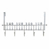 Perchero para Puertas DKD Home Decor Plateado Metal Plástico 34 x 17