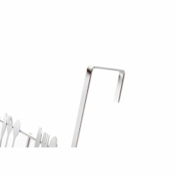 Perchero para Puertas DKD Home Decor Plateado Metal Plástico 34 x 17