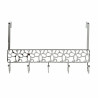 Perchero para Puertas DKD Home Decor Plateado Metal Plástico Flores 3