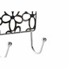 Perchero para Puertas DKD Home Decor Plateado Metal Plástico Flores 3