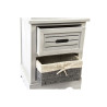Cajonera DKD Home Decor Beige Gris Madera Metal 30 x 40 cm 36 x 31 x 6