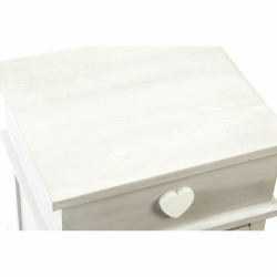 Cajonera DKD Home Decor Beige Gris Madera Metal 30 x 40 cm 36 x 31 x 6