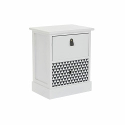 Cajonera DKD Home Decor Gris Blanco Madera de Paulonia (36 x 25 x 44,5