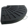 Base para Sombrilla Aktive Negro Aluminio Poliresina 47 x 4 x 64 cm 1