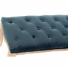 Banqueta DKD Home Decor Poliéster Terciopelo Madera de caucho Verde (