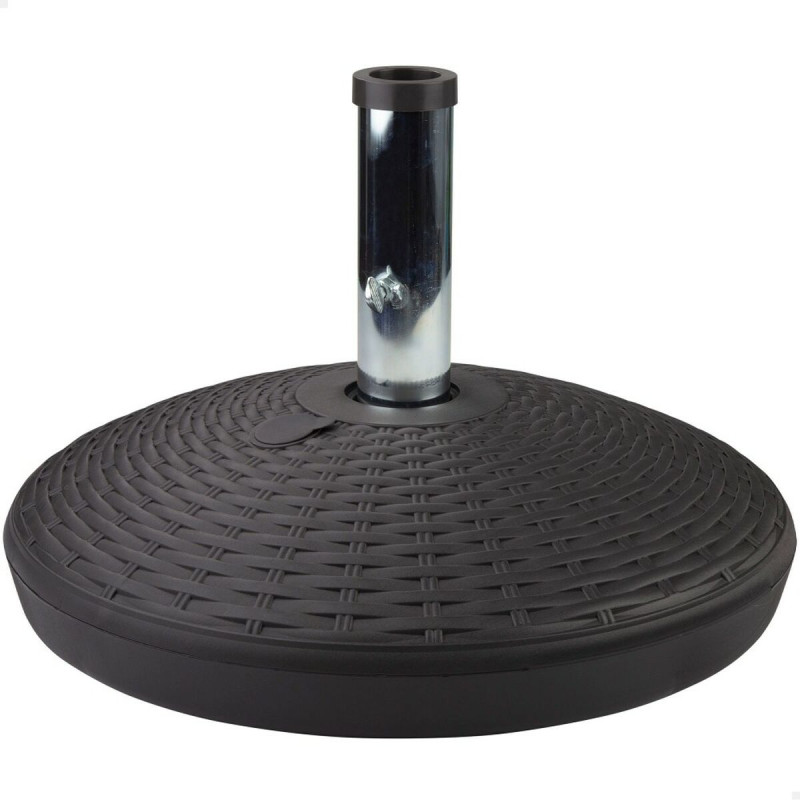 Base para Sombrilla Aktive 58 x 41 x 58 cm Metal Antracita Plástico Base para Sombrilla Aktive 58 x 41 x 58 cm Metal Antracita Plástico