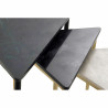 Juego de 3 Mesitas DKD Home Decor Blanco Negro Verde Dorado 68 x 46,5