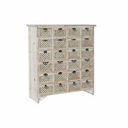 Cajonera DKD Home Decor Marrón claro Abeto Cottage Decapé 89 x 30 x