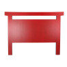 Cabecero de Cama DKD Home Decor Negro Rojo Madera Abeto Madera MDF 160