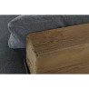 Sofá DKD Home Decor Gris Natural Alpino 224 x 95 x 82 cm