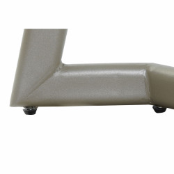 Mesa de Comedor DKD Home Decor Cristal Dorado Metal Blanco (140 x 80 x