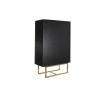 Armario DKD Home Decor  110 x 50 x 180 cm Negro Metal Álamo