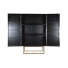 Armario DKD Home Decor  110 x 50 x 180 cm Negro Metal Álamo
