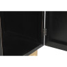 Armario DKD Home Decor  110 x 50 x 180 cm Negro Metal Álamo
